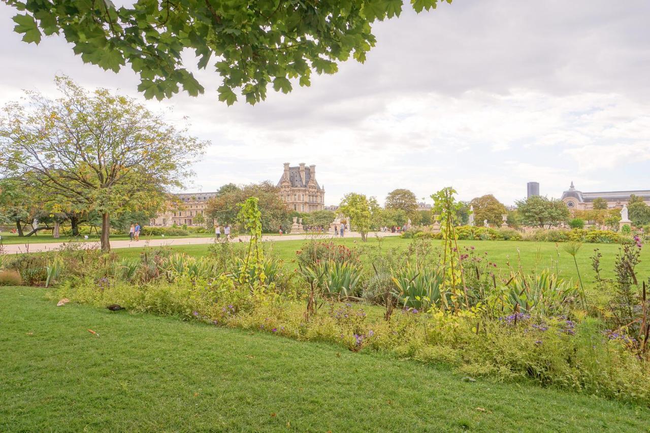 Louvre Charmant Studio París Exterior foto